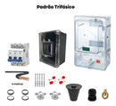 Kit Medidor De Energia Trifásico Padrão Light Taf