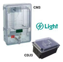 Caixa Medidor Padrão Light Trifásico Cm3 + Cdj3 P/ Disjuntor